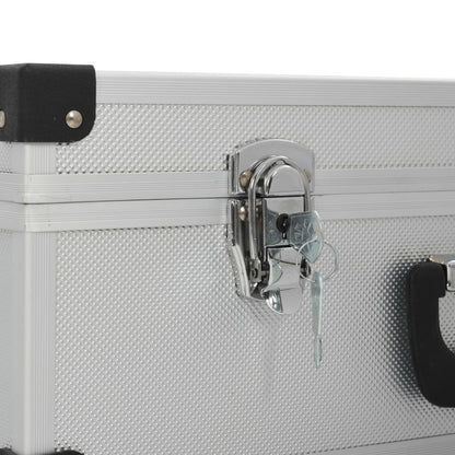 Valigetta Per Attrezzi 46X33X16 Cm Argento In Alluminio