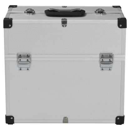 Valigetta Per Attrezzi 38X22,5X34 Cm Argento In Alluminio