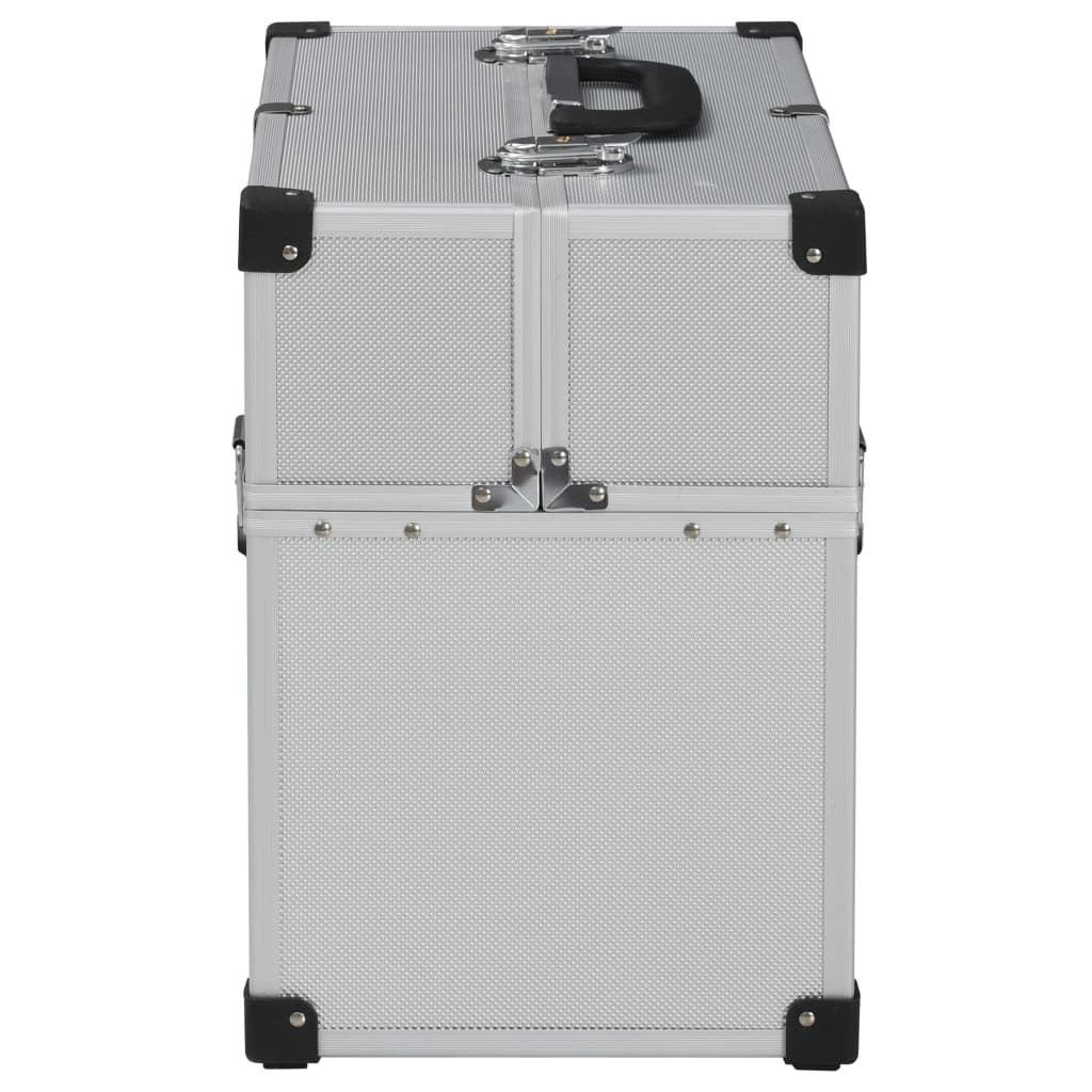 Valigetta Per Attrezzi 38X22,5X34 Cm Argento In Alluminio