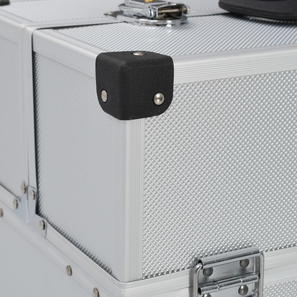 Valigetta Per Attrezzi 38X22,5X34 Cm Argento In Alluminio