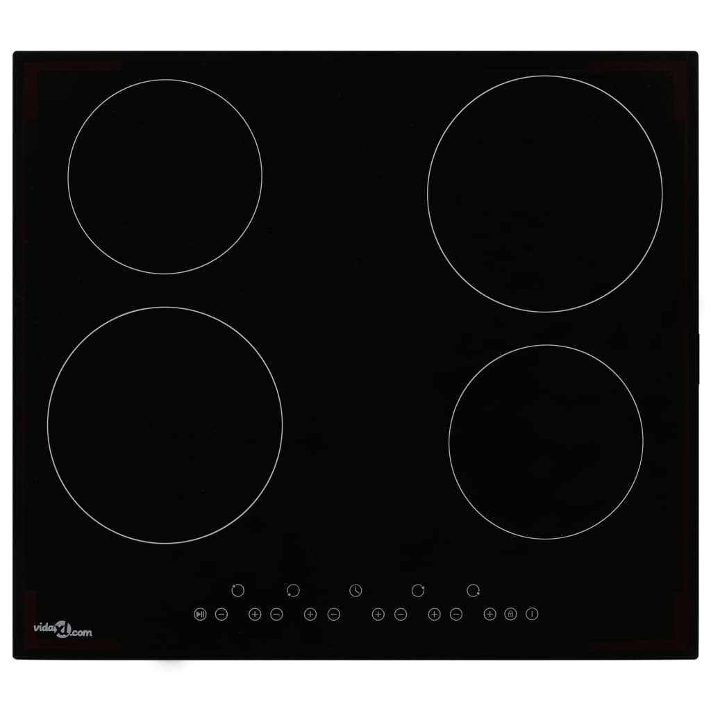 Piano Cottura In Ceramica Con 4 Zone E Controlli Touch