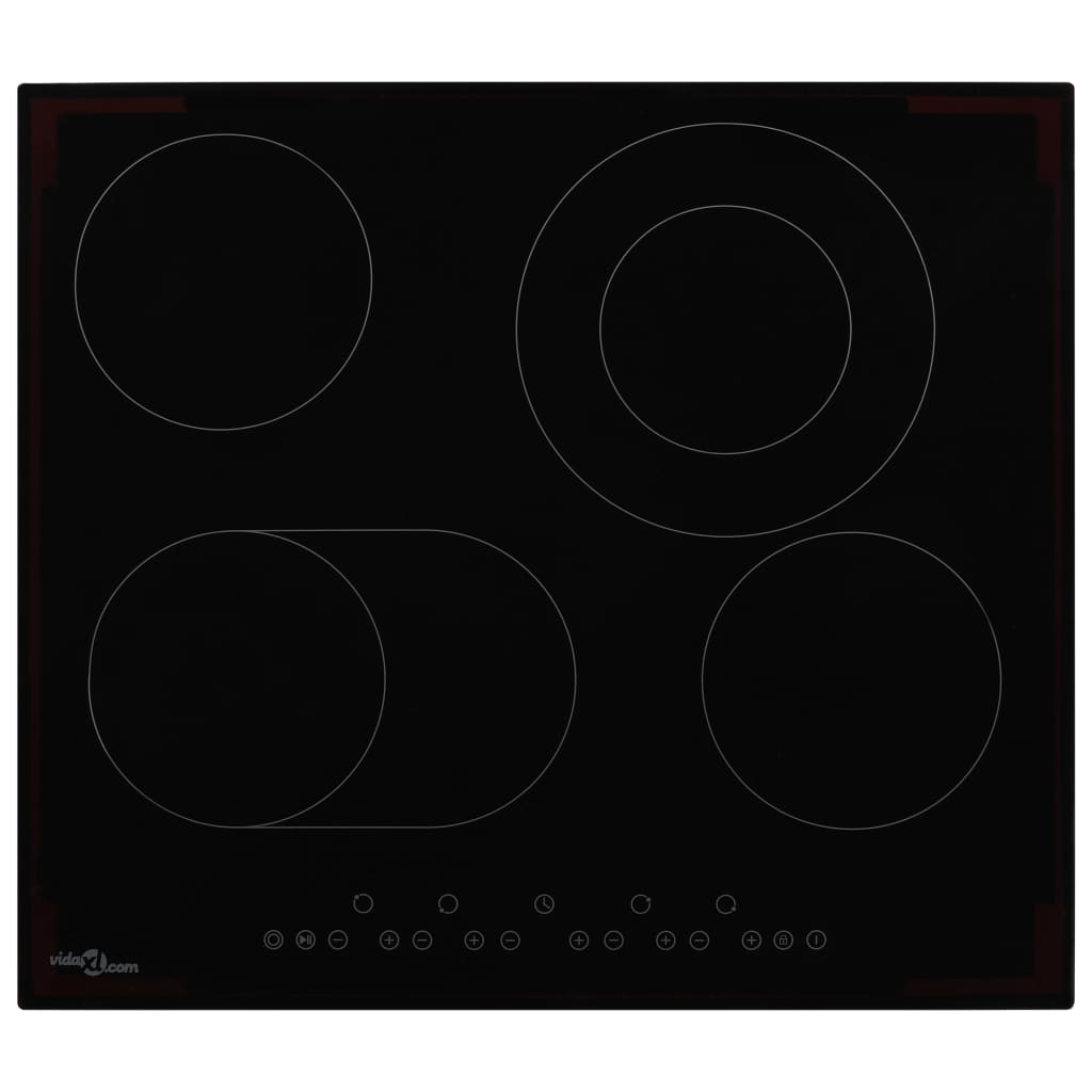 Piano Cottura In Ceramica Con 4 Zone E Controlli Touch