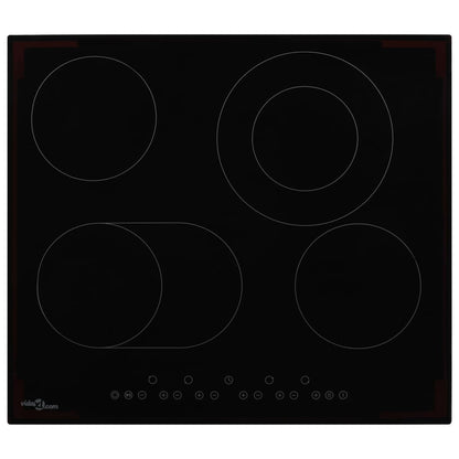 Piano Cottura In Ceramica Con 4 Zone E Controlli Touch