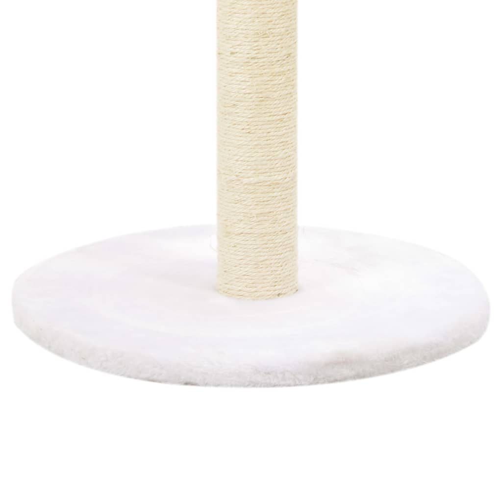 Albero Per Gatti Con Tiragraffi In Legno Di Salice Naturale