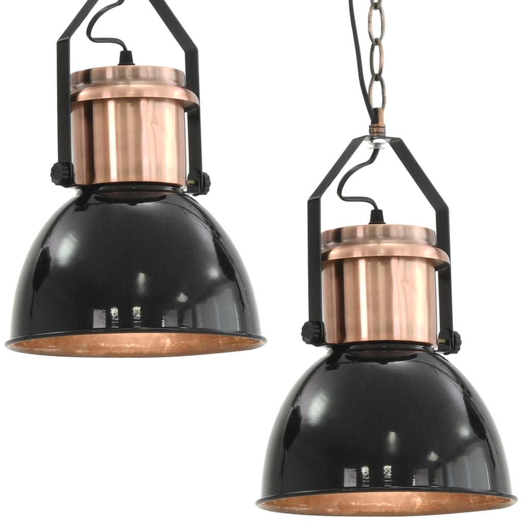 Lampade Da Soffitto 2 Pz Tondo E27