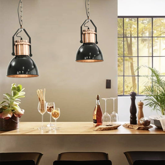Lampade Da Soffitto 2 Pz Tondo E27