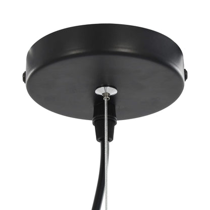 Lampadari 2 Pz Nero E Oro Semi-Sferici E27