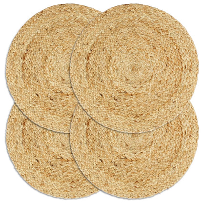 Tovagliette 6 Pz Naturale Neutro 38 Cm Rotonde In
