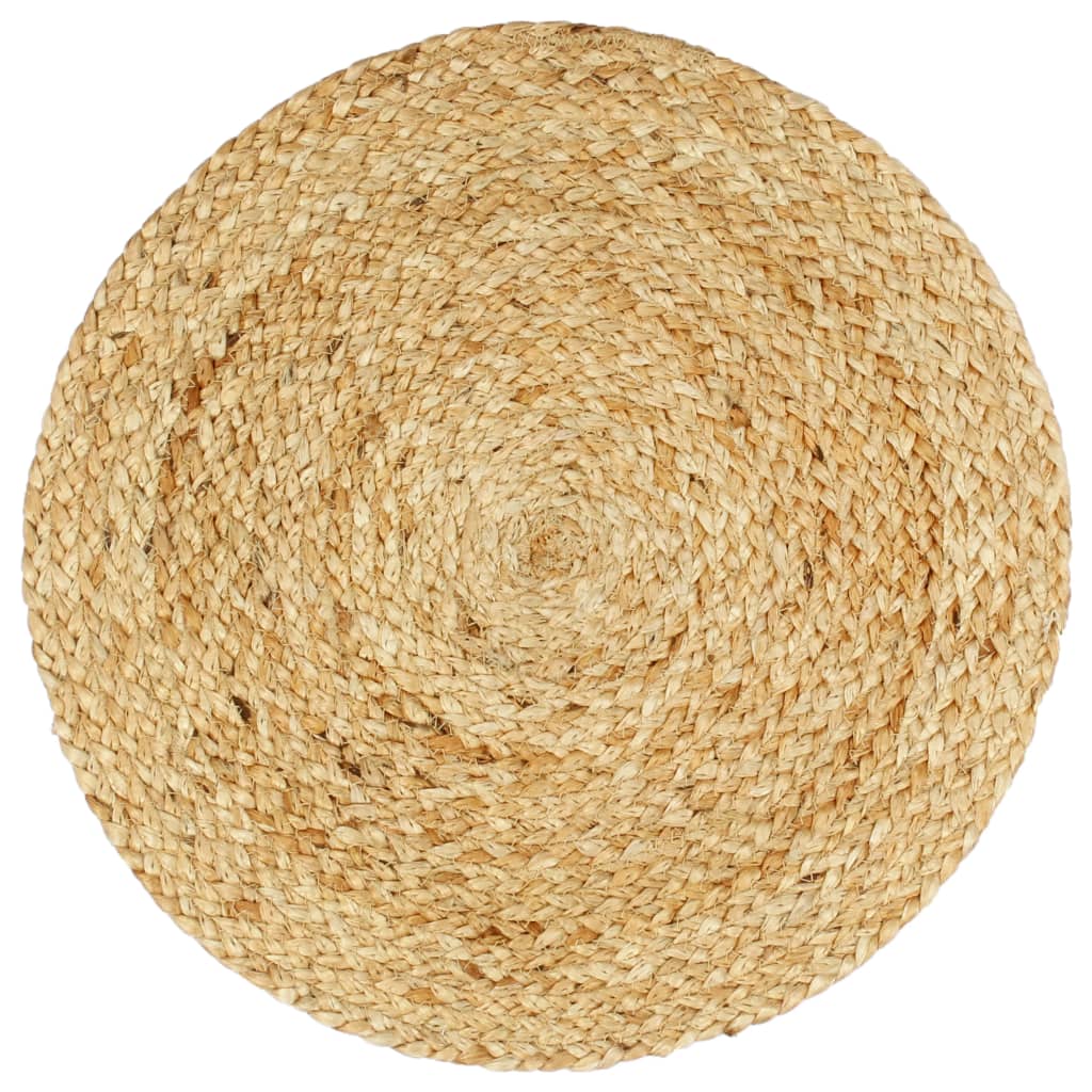 Tovagliette 6 Pz Naturale Neutro 38 Cm Rotonde In