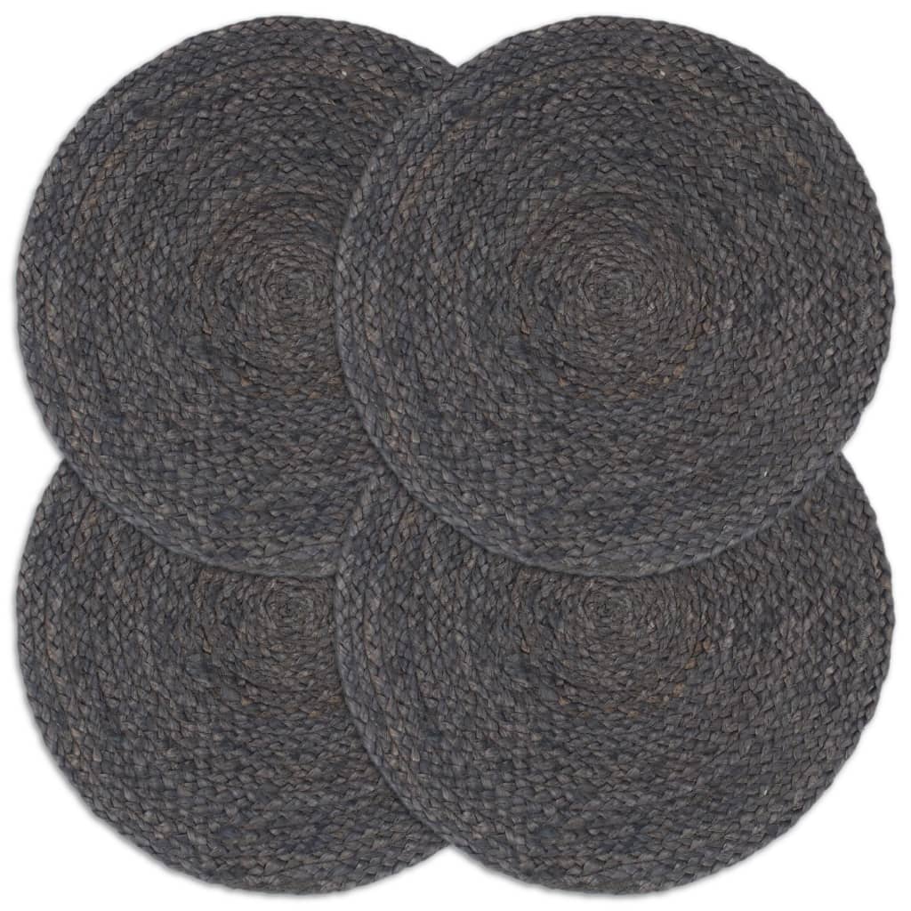 Tovagliette 6 Pz Naturale Neutro 38 Cm Rotonde In