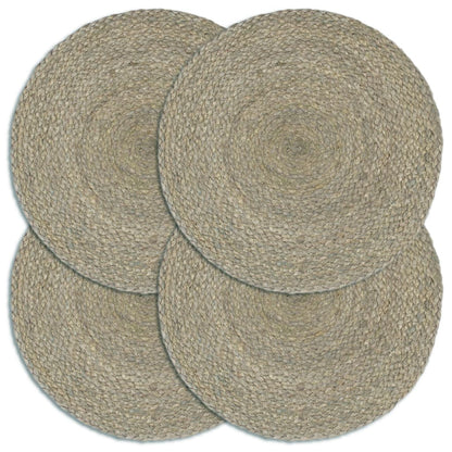 Tovagliette 6 Pz Naturale Neutro 38 Cm Rotonde In