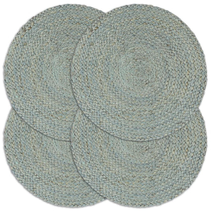 Tovagliette 6 Pz Naturale Neutro 38 Cm Rotonde In