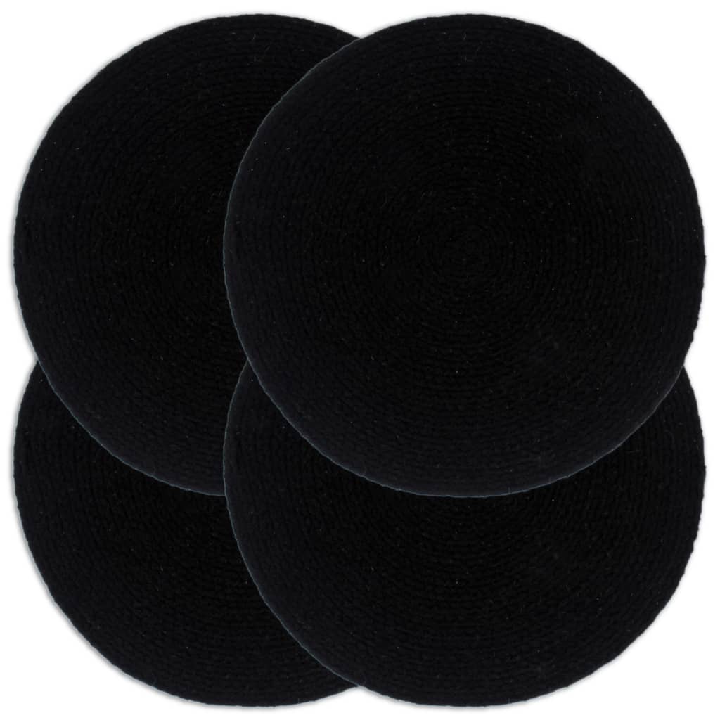 Tovagliette 6 Pz Naturale Neutro 38 Cm Rotonde In
