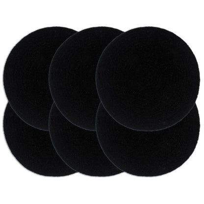 Tovagliette 6 Pz Naturale Neutro 38 Cm Rotonde In