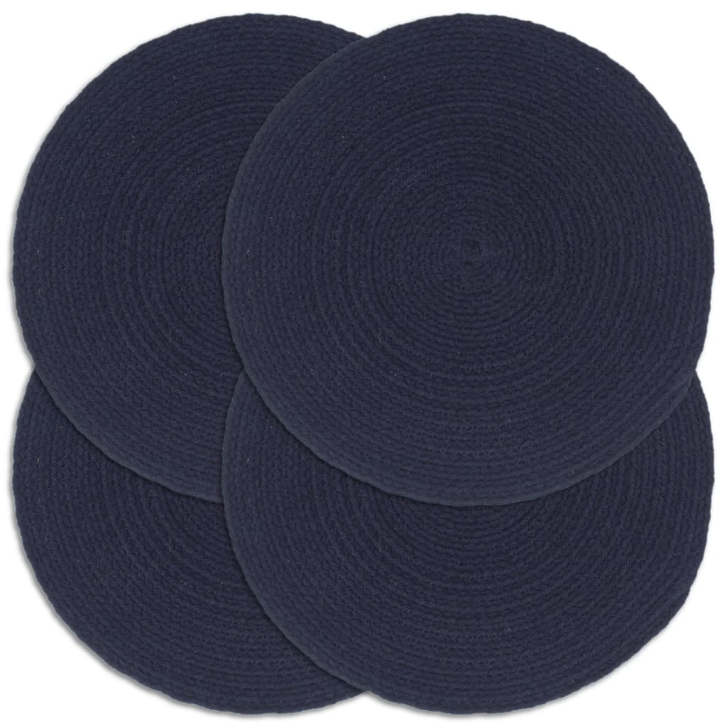 Tovagliette 6 Pz Naturale Neutro 38 Cm Rotonde In