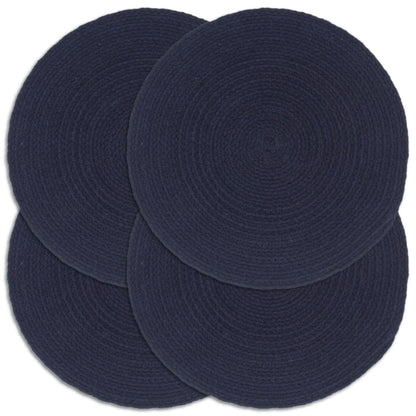 Tovagliette 6 Pz Naturale Neutro 38 Cm Rotonde In