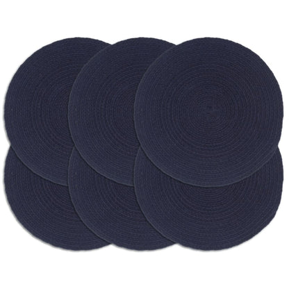 Tovagliette 6 Pz Naturale Neutro 38 Cm Rotonde In