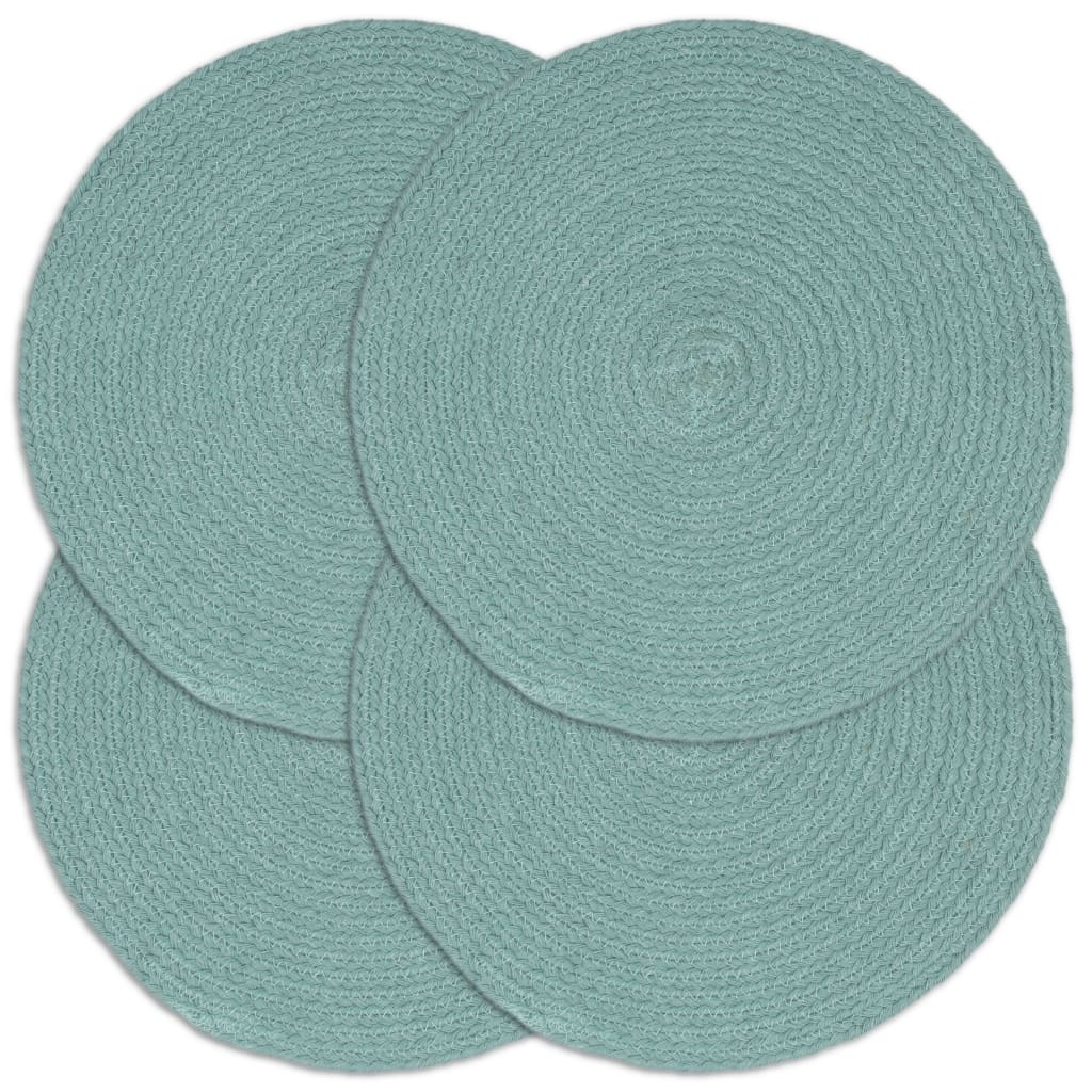 Tovagliette 6 Pz Naturale Neutro 38 Cm Rotonde In