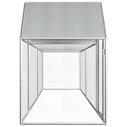 Pollaio 5X1X1,5 M In Acciaio Zincato