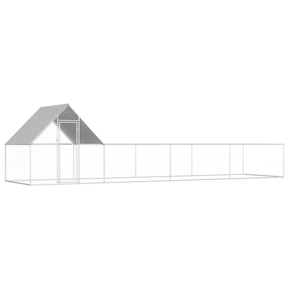 Pollaio 5X1X1,5 M In Acciaio Zincato