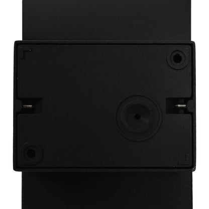 Lampada Da Parete Da Esterno A Led 9 W Nera Ovale