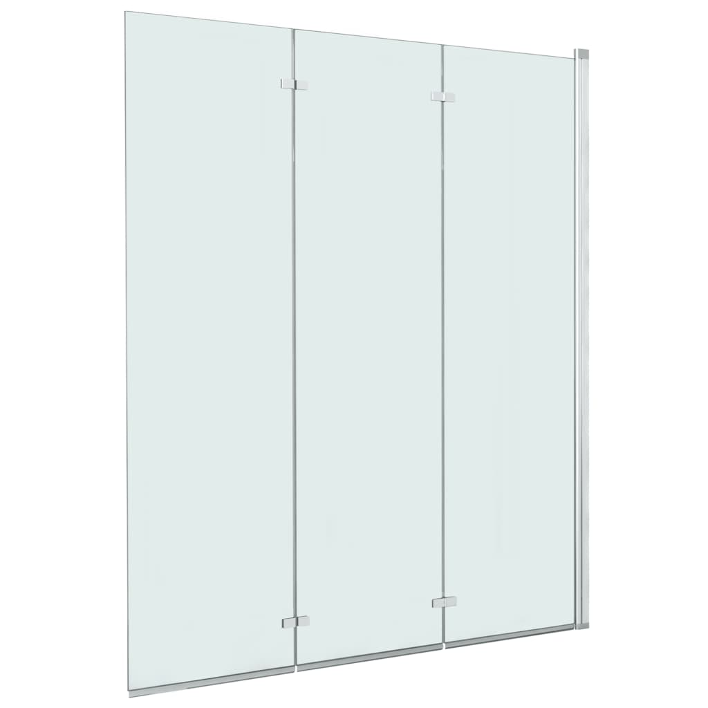Box Doccia Pieghevole A Libro 3 Pannelli In Esg 130X138 Cm