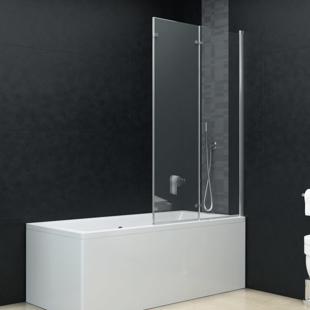 Box Doccia Pieghevole A Libro 3 Pannelli In Esg 130X138 Cm