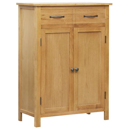 Scarpiera 76X37X105 Cm In Legno Massello Di Rovere