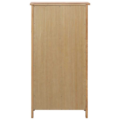 Scarpiera 76X37X105 Cm In Legno Massello Di Rovere