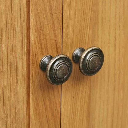 Scarpiera 76X37X105 Cm In Legno Massello Di Rovere