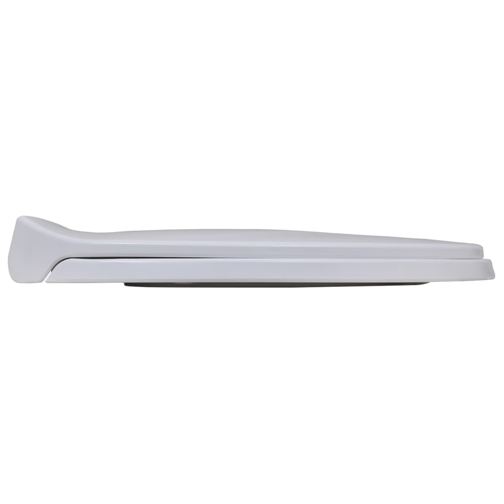 Copriwater A Chiusura Rallentata 2Pz Plastica Bianco