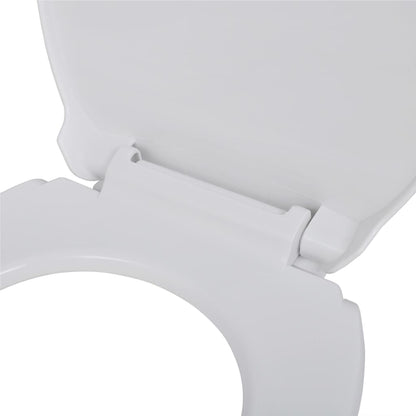 Copriwater A Chiusura Rallentata 2Pz Plastica Bianco