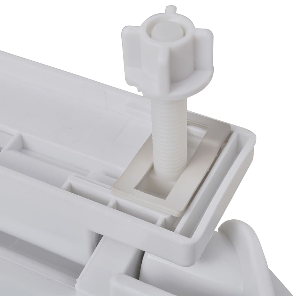 Copriwater A Chiusura Rallentata 2Pz Plastica Bianco