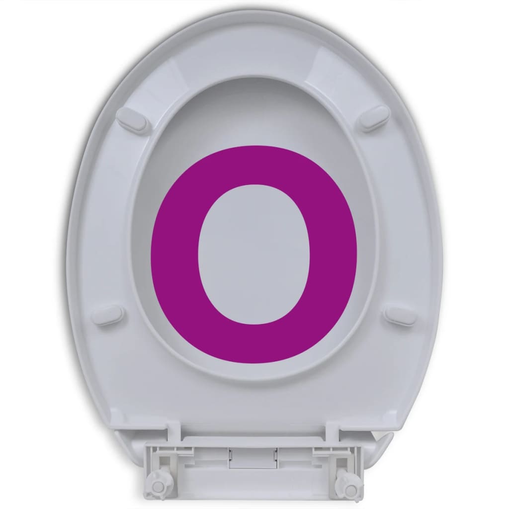 Copriwater A Chiusura Rallentata 2Pz Plastica Bianco