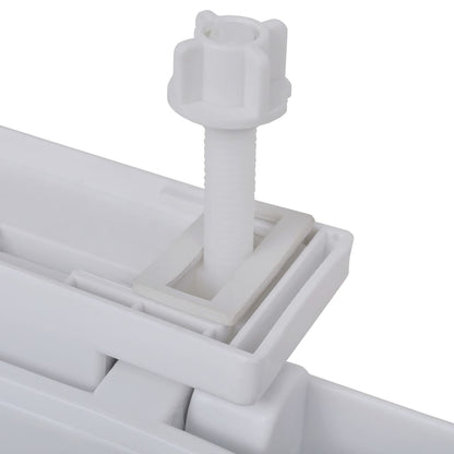Copriwater A Chiusura Rallentata 2 Pz Plastica Bianco