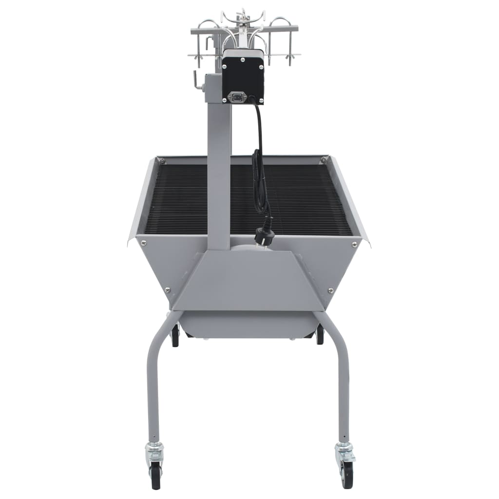 Barbecue Xl A Carbone Con Griglia E Girarrosto Elettrico
