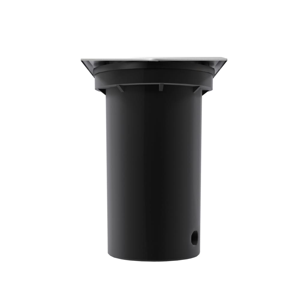 Faretti A Incasso Per Esterno Set 3 Pz Quadrati