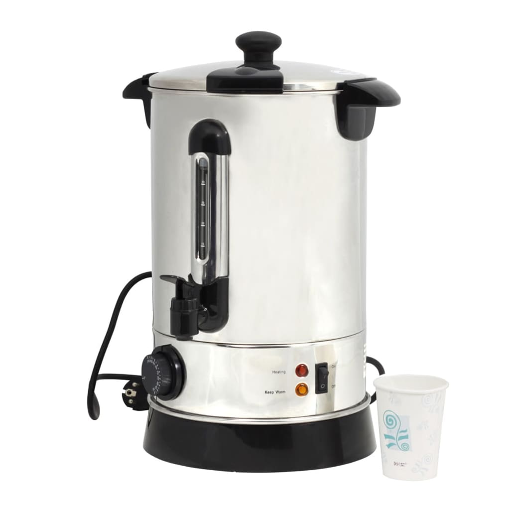 Contenitore Termico Elettrico Scalda Bevande Da 6,8 Lt. Nero