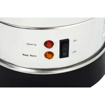 Contenitore Termico Elettrico Scalda Bevande Da 6,8 Lt. Nero