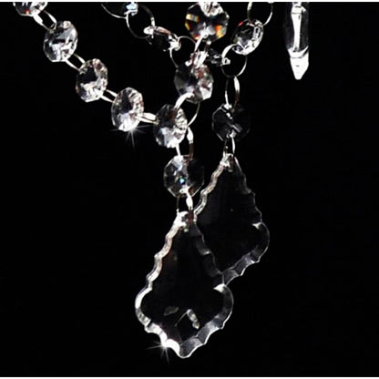 Candelabro Con 2800 Cristalli E14