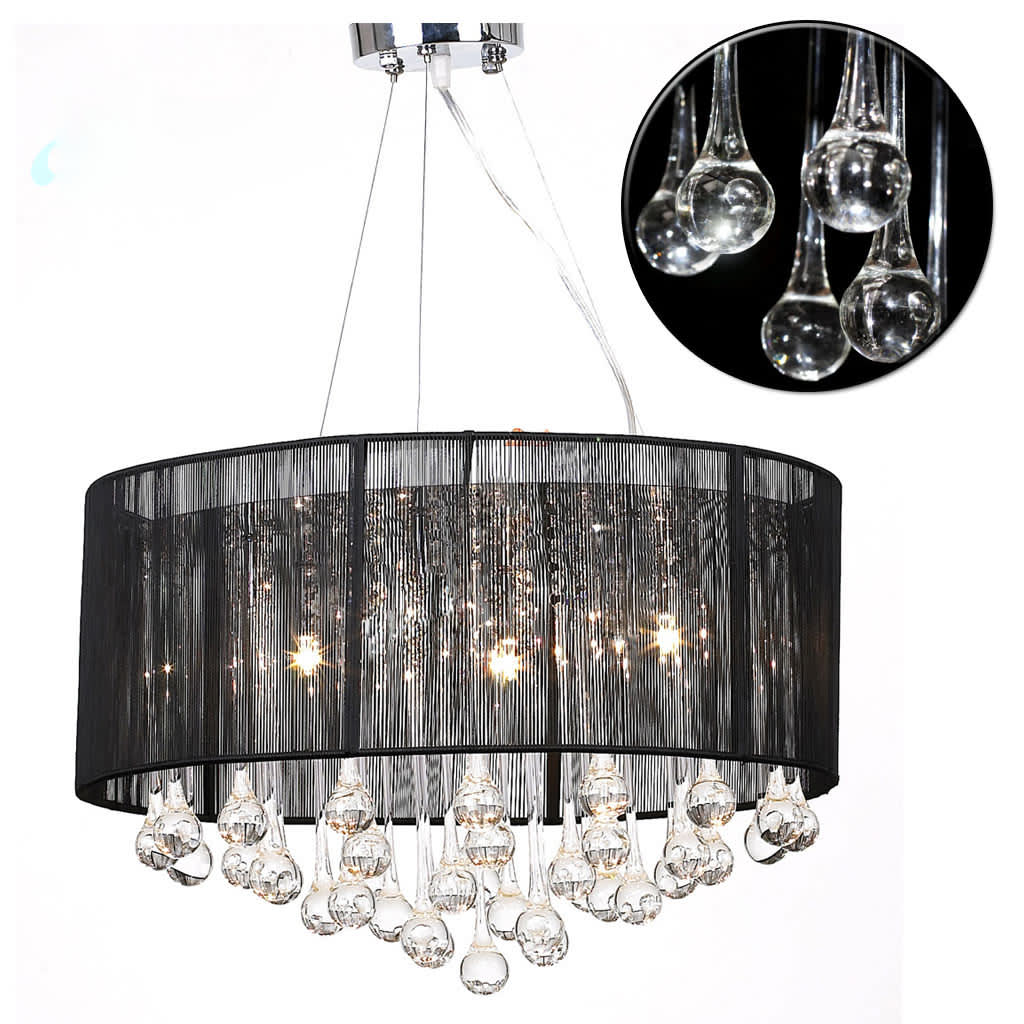 Lampadario Con 85 Cristalli