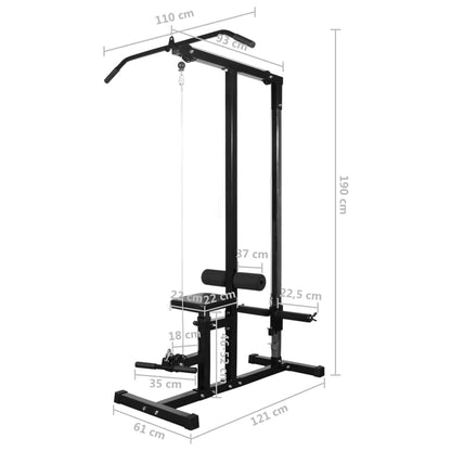 Panca Multifunzione Home-Fitness Senza Pesi Palestra In Casa