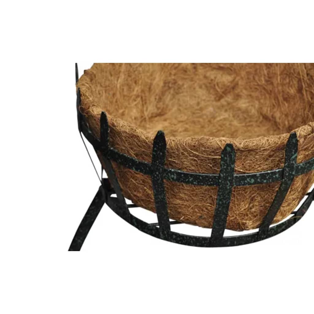 Fioriere Partavasi Supporto In Ferro Battuto E Lampade Led S
