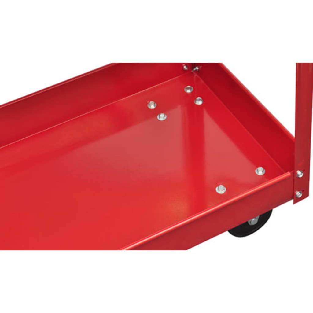 Carrelli Portautensili Da Officina 2 Pz 100 Kg 2 Ripiani