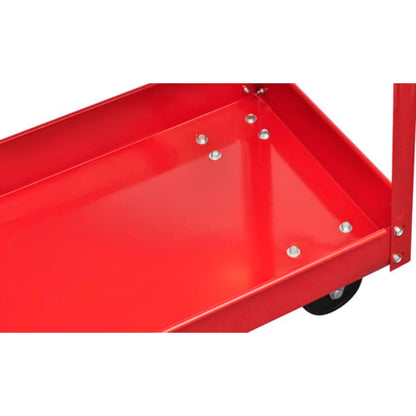 Carrelli Portautensili Da Officina 2 Pz 100 Kg 2 Ripiani