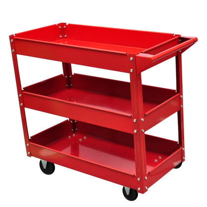 Carrelli Portautensili Da Officina 2 Pz 100 Kg 2 Ripiani