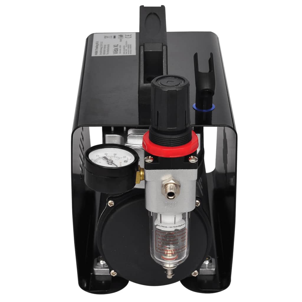 Set Compressore Aerografo Con 3 Pistole