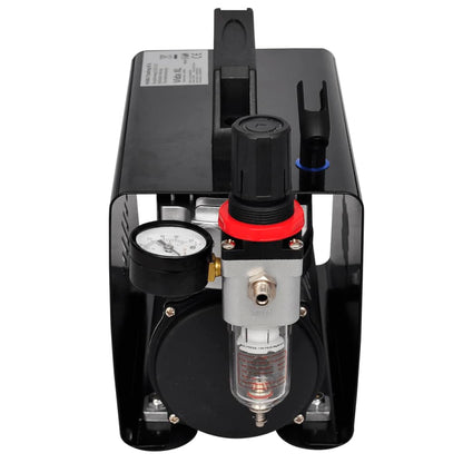 Set Compressore Aerografo Con 3 Pistole