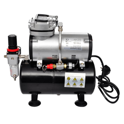 Set Compressore Aerografo Con 3 Pistole
