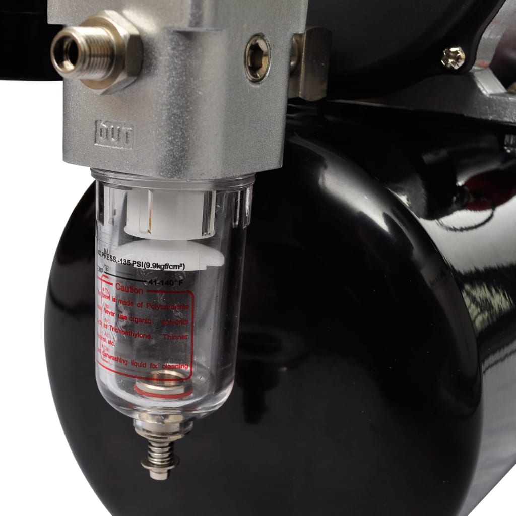 Set Compressore Aerografo Con 3 Pistole